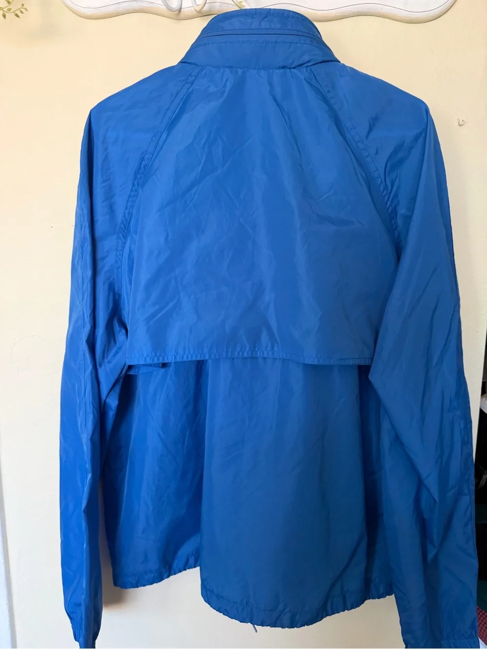 Vintage Eddie Bauer Bright Blue Men's Windbreaker Jacket